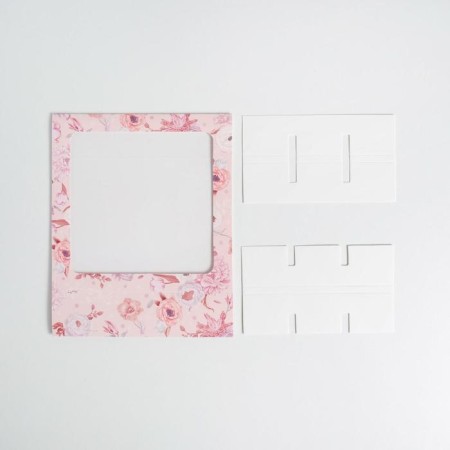 Box for sweets, confectionery packaging, 9 cells, Beautiful 14.5 x 14.5 x 3.5 cm-7