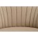 Banbu Velutto 05 Metal/velor, white/beige 54x50x76 cm.