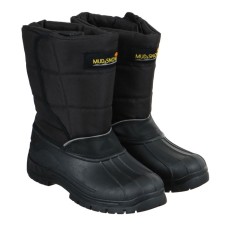 Combined winter boots (snowbuses), TEP+artificial fur, black color, size 47