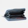 Women's wallet with lightning, blue color