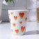 Ceramic ceramic “Love warms” mug, 300 ml, white color