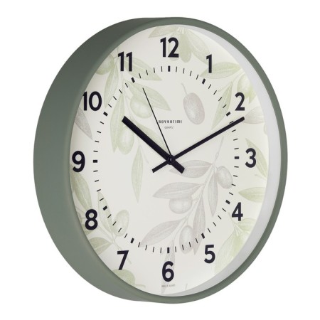 Wall clock, series: interior, "flowers", d-30.5 cm-1