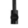 Zein Z2508 sink mixer, short spout, 40 mm cartridge, stainless steel, black