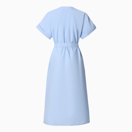 Women's dress on buttons Mist Summer Time, Blue, R.42-11