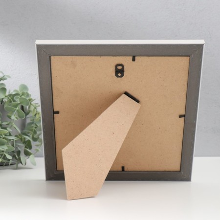Photo frame Plastic "Mira" 20x20 cm, 642468 beige (plastic screen)-3