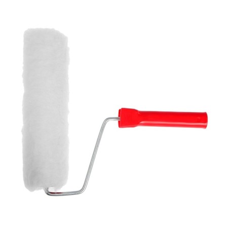 Lom roller, natural fur, 250 mm, handle d = 6 mm, d = 50 mm, pile 12 mm-1