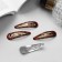 Invisibility for hair "openwork" (set 6 pcs) 5 cm, leopard