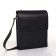 Male bag, black color