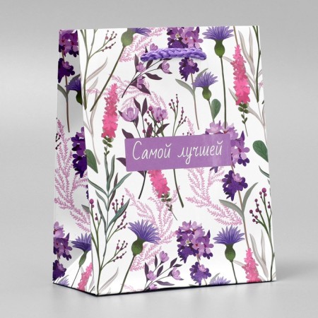 Gift Package laminated, packaging, “the best”, s 12 x 15 x 5.5 cm-1