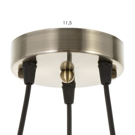 Lamp Bayerlux "Dixie" 3he27 40W brass 45x45x22-122cm-6
