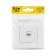 Single Single Tot Matte Glass, hidden, glass, white