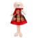 Soft toy "Zazyusha in a dress", species mix