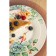 Porcelain dessert shade "Tash", d = 20.5 cm, white color