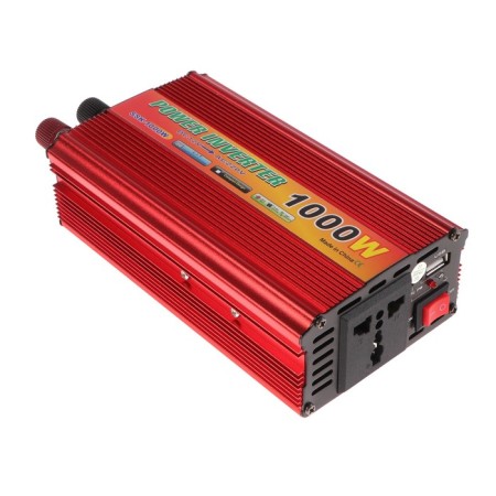 Voltage converter 12/220 V, 1000 watts, USB output-2