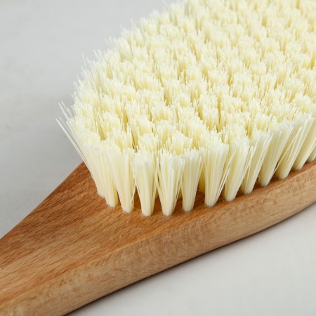 Dry massage brush, with a pen, artificial bristles-1