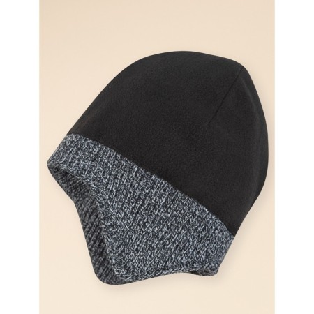 Children's hat, size 51-52, dark gray color-4
