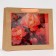 PVC package window, "peonies", 31 x 11 x 26 cm