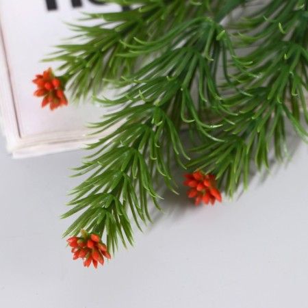 Bouquet "Berry juniper" 30 cm, mix (packing 5pcs, price per 1 pc)-1