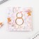 Notepad 10x10 cm, 16 liters “March 8. Flower »Mix