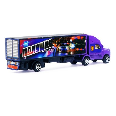 Inertial “Police” truck, mix-2