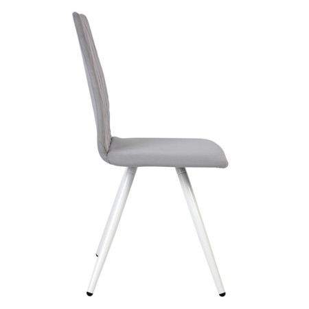 Dining stool Polini Home Rio Sm, the color is light gray-white-2
