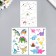 Tattoo on the body color phosphorus "dinosaurics" mix 12x7.5 cm