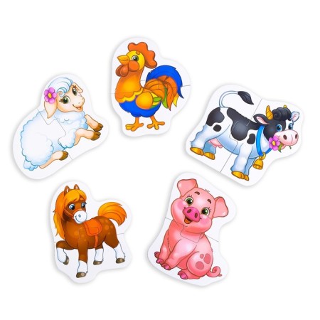 Maxi Puzzles "Farm animals"-1