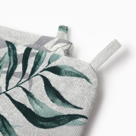 Set of kitchen. Dolyana Tropics: mittens 20x27 cm, take 19x19 cm, 100% HL, 164 g/m2-3