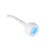 Lamp for gel varnish, led, in a clothespin, 1 diode, 3 watts, from USB