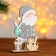 New Year's desktop decor "Santa Claus with gifts" 3.5 × 9.5 × 16 cm