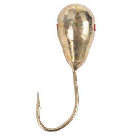 Mormyshka tungsten "drop" with a hole and a Cambrick, weight 1.53 g, 050/s