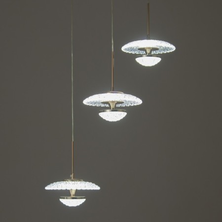 Lamp Bayerlux "Ghanvi" Led 36W 4000k gold 16x16x19-110 cm-3