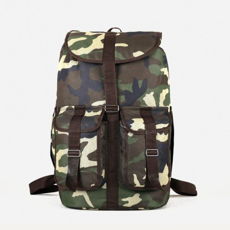 Tourist backpack, 55 l, cord department, 4 outer pockets, ZFTS, Khaki color