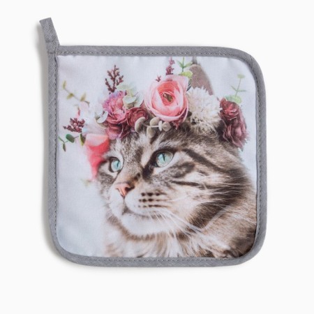 Set Gift shares Flower Cat: mittens 20x28 cm, seize 17x17 cm, 2 blades-4