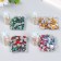 Decor "Pink-green gradient" d = 4 mm 10 g 200 pcs 5x2.5 cm mix