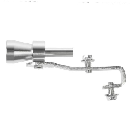 Whistle in the silencer, size S, under the diameter of the pipe 32-43 mm, chrome-2
