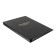 A4 Diploma Work folder, boumville, scallops/cassation, (without paper) black 10dr01
