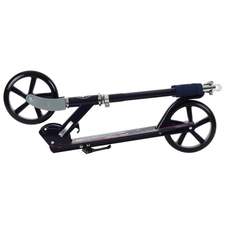 Graffiti scooter, folding, Pu 200 mm wheels, ABEC 7, black color-4
