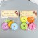 A button decorative plastic "Color" mix 4.7x4.7 cm for creativity
