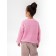 Cardigan Children's Knit, height 122 cm, pink color
