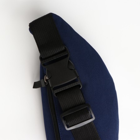 Board belt on lightning, external pocket, blue color-3