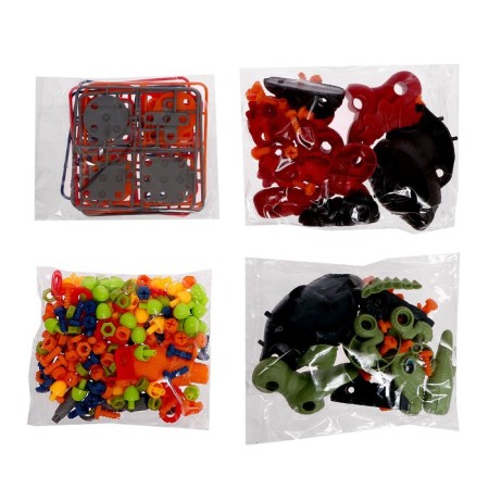 Dinomir spiral mosaic designer, with an electric screwdriver, 212 parts-5