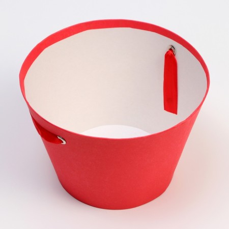Carrying cone to flowers, red 11.5 x 17 x 12 cm-2