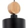 Lamp Bayerlux 88332/1 E27 40W Black-gold 15x15x21-121 cm