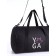 Female sports bag, textura, small size, black color