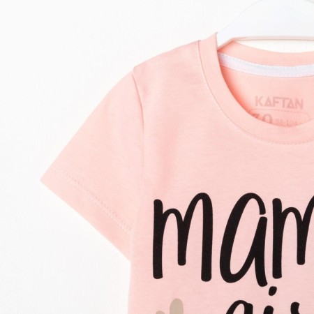 T-shirt Children's KAFTAN "Mama’s Girl" R.30 (98-104)-4