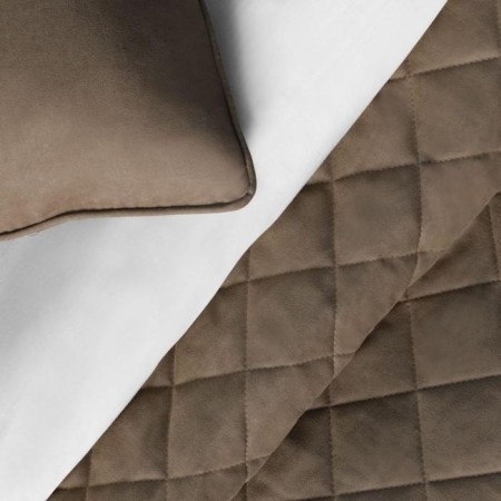Cover with pillowcases "Kim", size 160x220 cm, cappuccino color-3