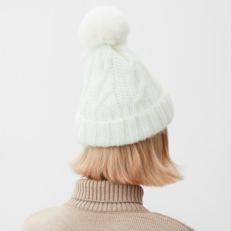Women's hat minku, milk color, rr 56-58-1