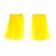 Hawaiian sleeve, set 2 pcs., Yellow color