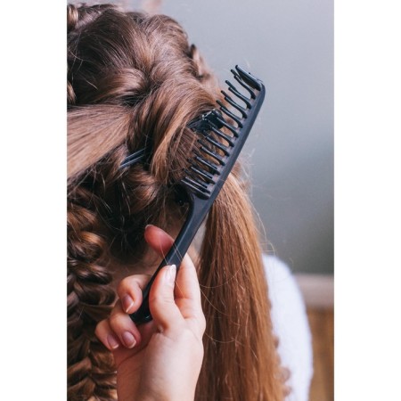The comb two -row, 21 × 4.5 cm, black color-3
